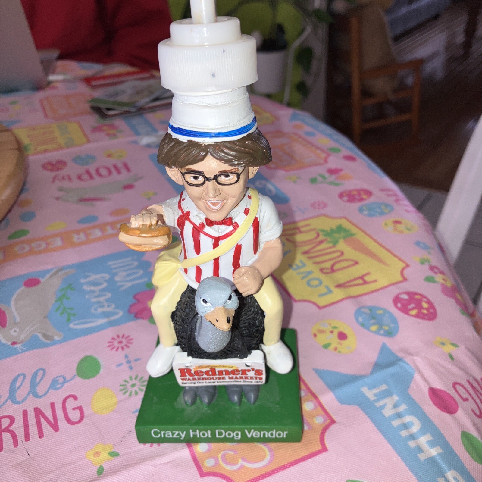 Crazy Hot Dog Vendor, Reading Phillies Soap Dispenser