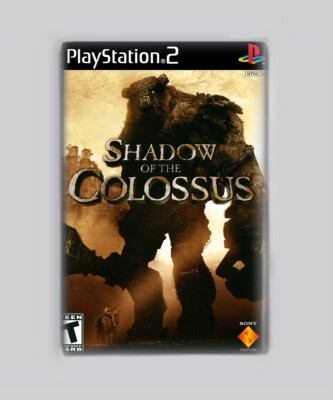 SHADOW OF THE COLOSSUS / PS2 - 2''x3'' FRIDGE MAGNET (playstation 2 retro