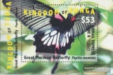 Tonga block91 (complète edition) neuf avec gomme originale 2015 Papillons