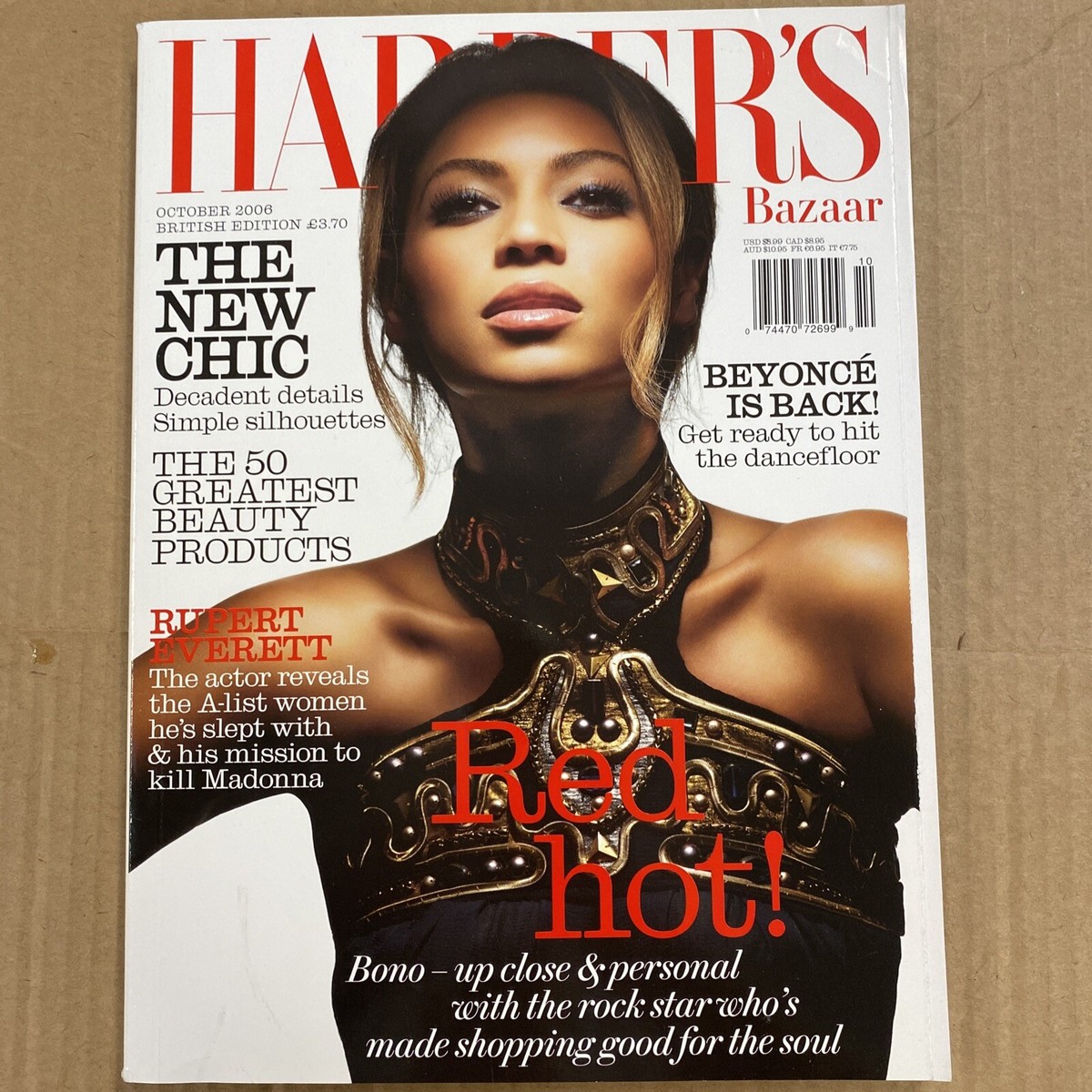 Harper's Bazaar Magazine October 2006 Beyoncé is Back! | eBay