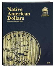 Whitman Coin Folder #3163 Native American Dollar $1 2009-2024 PD  Album / Book