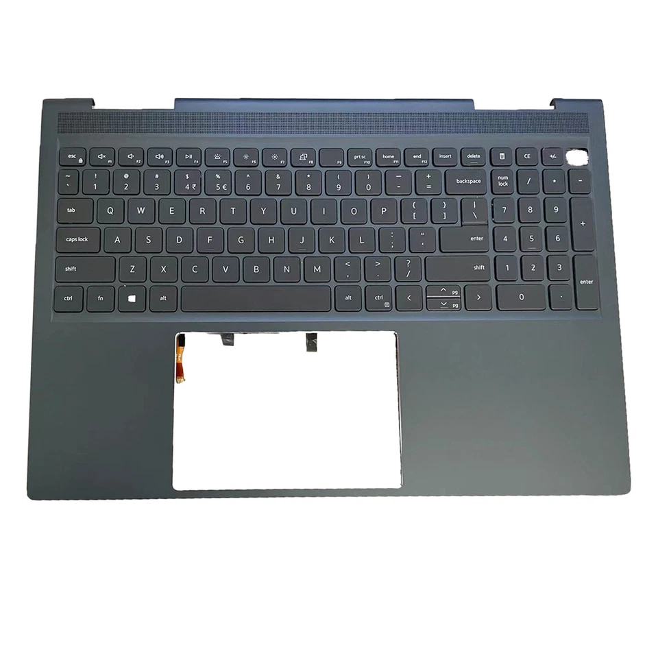 AUTOFUTR Palmrest Backlit Keyboard 0YRKJM For Dell Inspiron 16Plus 7610 3060 GPU YRKJM US
