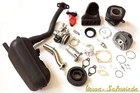 Vespa Tuning Kit PK 50 / XL / XL2 - Stage 2 - Cylinder DR 75cm³ Carburetor Exhaust