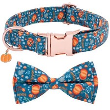 Bow Tie Dog Collar Halloween Fall for Small Medium Large Dogs Fashionable Cut...