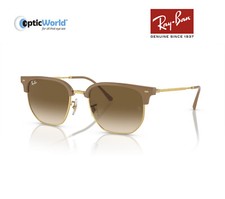 Ray-Ban RB4416 - New Clubmaster - Designer Sonnenbrille mit Etui (alle Farben)
