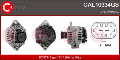 CAL10334GS CASCO Generator für OPEL,VAUXHALL