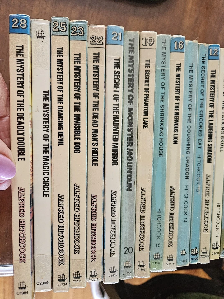 Vintage Alfred Hitchcock And The Three Investigators Books Complete Your Set! - image 3 of 4