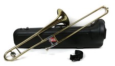 Bach Trombone w Mouthpiece Strap in Hard Case - SN E75032