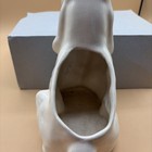 Vintage Glazed Ceramic Off White Cocker Spaniel Dog Planter. — photo 6