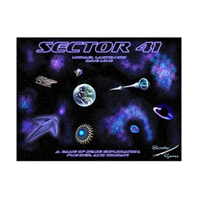 Scimitar Boardgame Sector 41 Box EX/NM