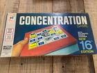 Vintage Concentration Board Game 16th Edition 1972 Milton Bradley