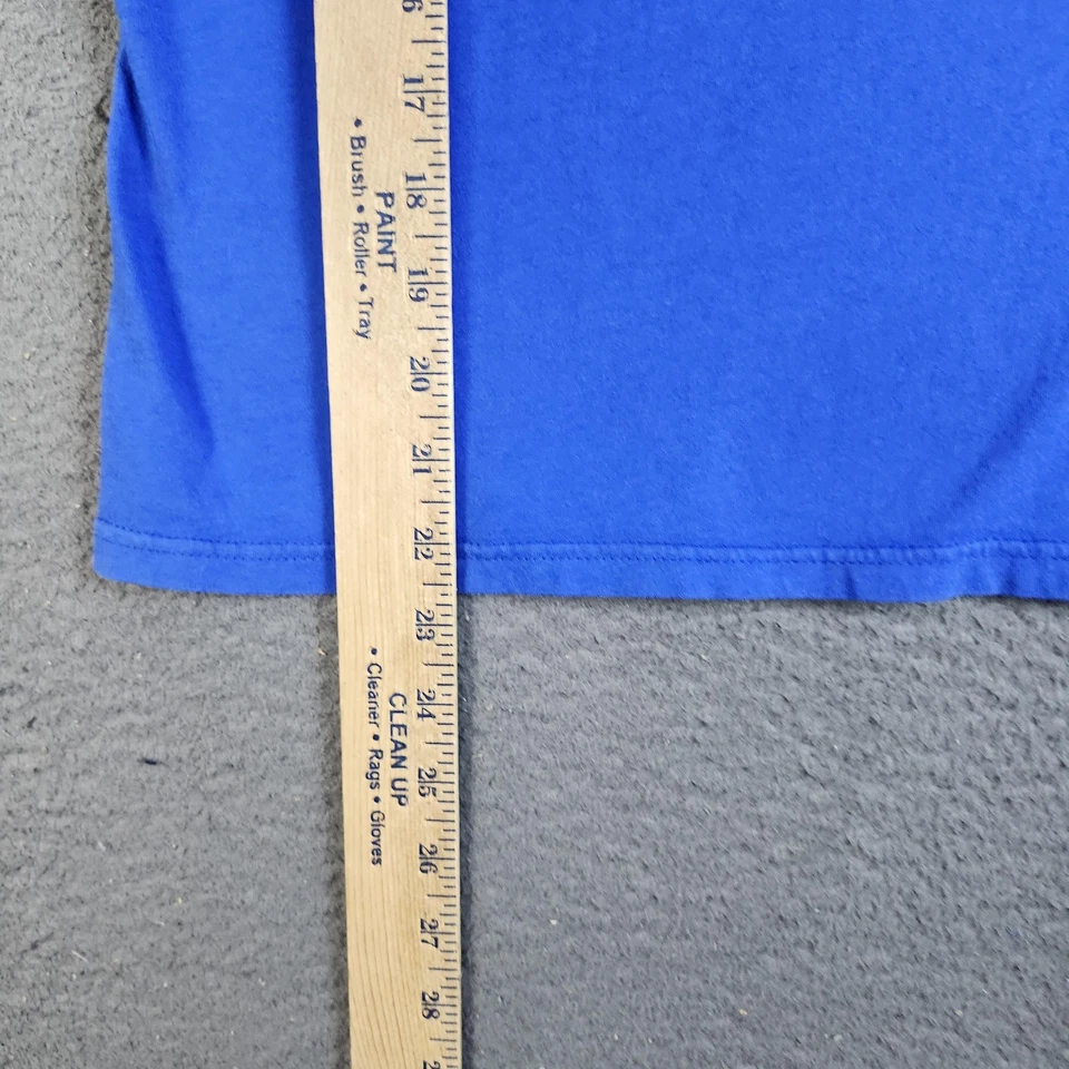 Polo Ralph Lauren Shirt Youth Medium Blue Polo Bear Graphic Short Sleeve RL-93 - Image 4 of 4