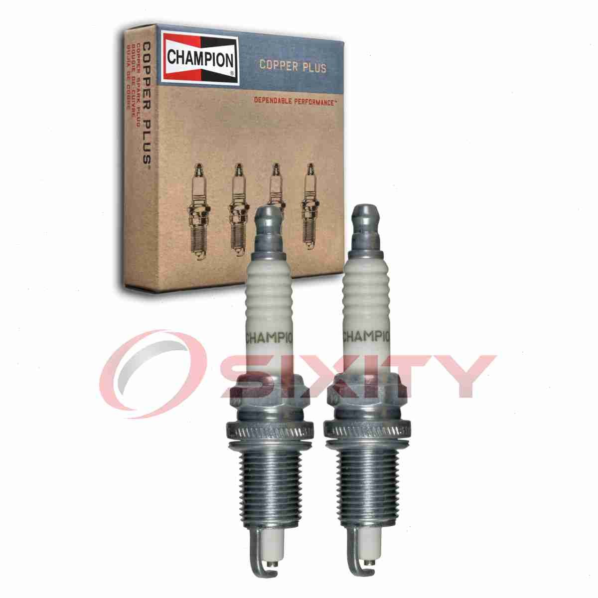 2 pc Champion Copper Plus 82 Spark Plugs for RFN14LY AP985 7252 4318138 en