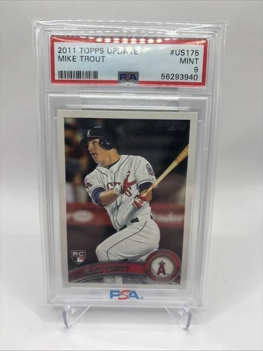 2011 Topps Update Series - Mike Trout #US175 (RC) PSA 9