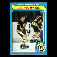 Bobby Schmautz #144 1979 Topps Boston Bruins Hockey Card NHL EX