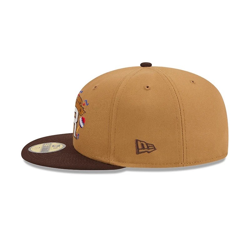 New Era 59FIFTY Puerto Rico Jibaro Music Fitted Hat Khaki 