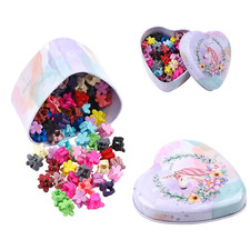 80PCS Baby Hair Clips for Girls 16 Different Variety of Colors Cute Baby Hair Ac