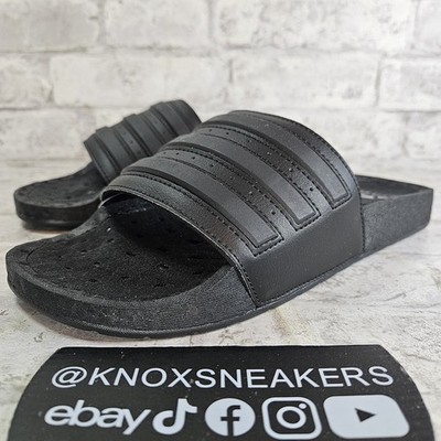 Adidas Adilette Ultra Boost Slides Sandals Triple Black EH2256 Men's Size 12
