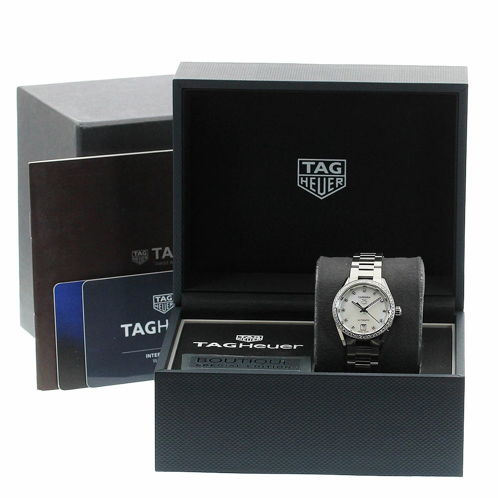 TAG HEUER Carrera WBN2414.BA0621 ['White Shell']
