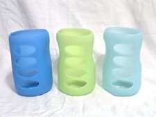 3 Silicone Protective Sleeves Dr Brown's Wide Neck Glass Bottles 9oz
