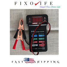 12V Digital Car Battery Tester, Condition Charge Analysis Tool-FAST FREE US SHIP
