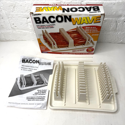 2013 Bacon Wave Microwave Bacon Tray As Seen on TV by Emson