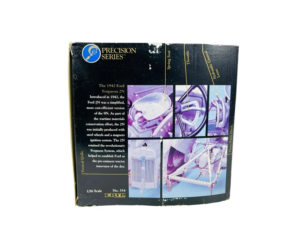#354 Ertl Precision Series Ford 2N Ferguson System Tractor -Sealed 1/16 Die Cast - Image 2 of 4