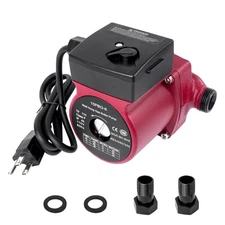 Hot Water Recirculating Pump with 3-Speed Control,Large Flow & Quiet Running ...