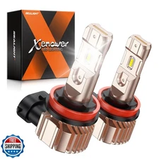 SEALIGHT H11 LED Fog Light Bulbs or DRL, 14000LM 600% Brightness 50000 Hours 