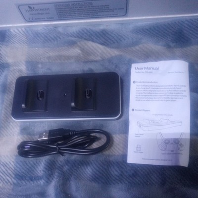 Wireless Gamepad Charger Dual Controller Charging Station