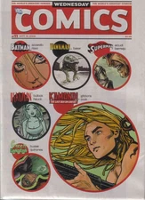 Wednesday Comics #11 VF/NM; DC | Batman Azzarello Penultimate Issue - w/Bag+Boar