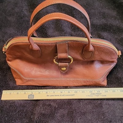Frye Olive Tanned Tote In Brown Tan Leather Double Handle  Frye Tan Leather Double-Handle Satchel main image 1