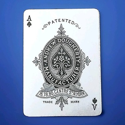 Antique Andrew Dougherty VERY RARE Foster's Self Playing Whist Playing Cards Ed2