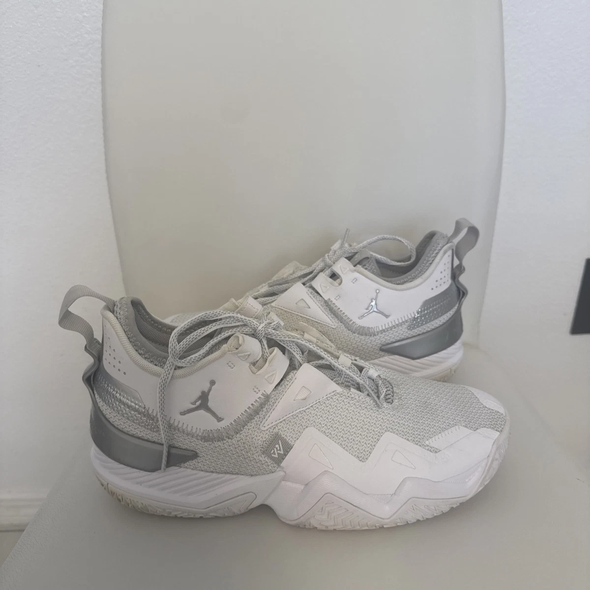 Jordan Westbrook One Take White Metallic Silver for Sale