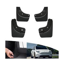 Mud Flaps for Tesla Model Y Accessories 2024 OEM Version Tire Splash Guards f...