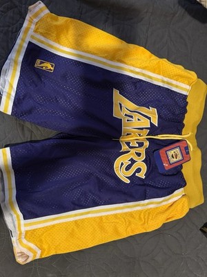 Just Don x Mitchell & Ness LA Lakers NBA Shorts 1996-97