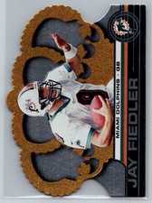 💎2001 Pacific Crown Royale Football #71 Jay Fiedler - Miami Dolphins💎