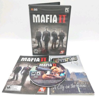 MAFIA II 2 (Windows PC, DVD-ROM) 2K Games Complete w/ Manual, Map, & Code Tested