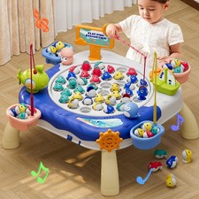 Magnetic Fishing Game for Kids Toddlers Ages 1-3 3-5 5-7, Fish Toy Board Game...