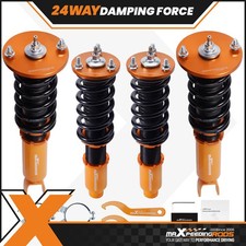 Maxpeedingrods Coilovers 24 Way Damper Lowering Kit For Honda Accord 1990-1997
