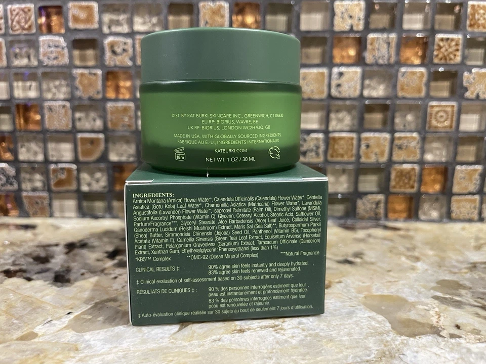 KAT BURKI Vitamin C Intensive Face Cream NEW In Box BRIGHTEN 1oz Retail $80 - Image 3 of 4