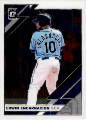 2019 Donruss Optic Edwin Encarnacion . Cleveland Indians #189