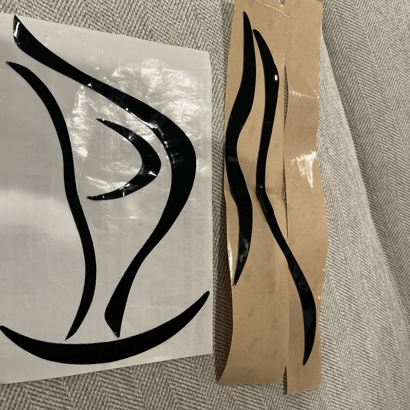 Cincinnati Bengals Mini Helmet Decals