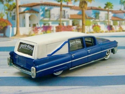 the Undertaker 1963 Cadillac Hearse V8 Fleetwood Coach 1/64 Scale Limited Edit P - Image 1 of 4