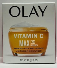 Olay Regenerist Vitamin C + Peptide 24 MAX Face Moisturizer - 1.7oz