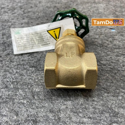 Webstone H-10134W Brass Gate Valve – 200 CWP / 125 WSP, Forged Body, Hard Seat