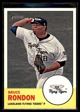 2012 Topps Heritage Minor League Bruce Rondon #132 Lakeland Flying Tigers