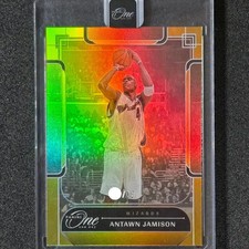 NBA Antawn Jamison 10 Limited Edition Gold Card