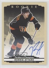 2022-23 Upper Deck Parkhurst Champions Rookies Ronnie Attard #287 Auto 1fj7