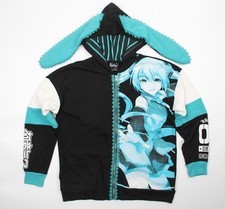 Hatsune Miku Lace Bunny Ears Zip Up Hoodie Unisex Size